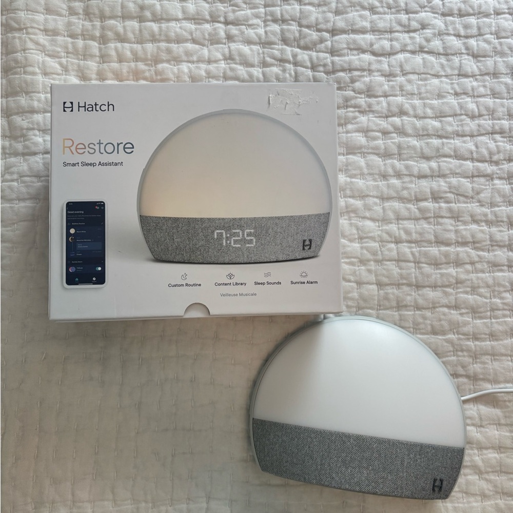 Hatch Restore Smart Sleep Assistant alarm clock